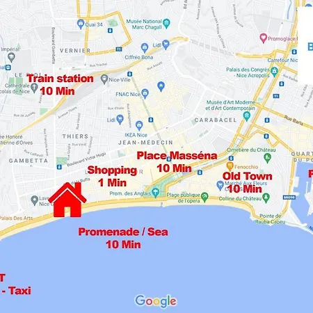 Apartment Bh - 66 - Close To The Promenade Sea Nice